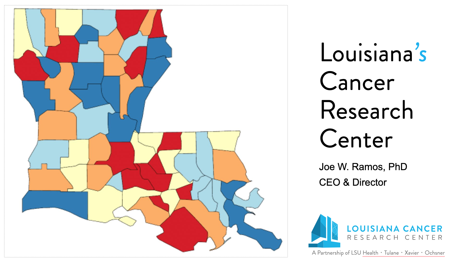 LCRC Director's Update Louisiana Cancer Research Center